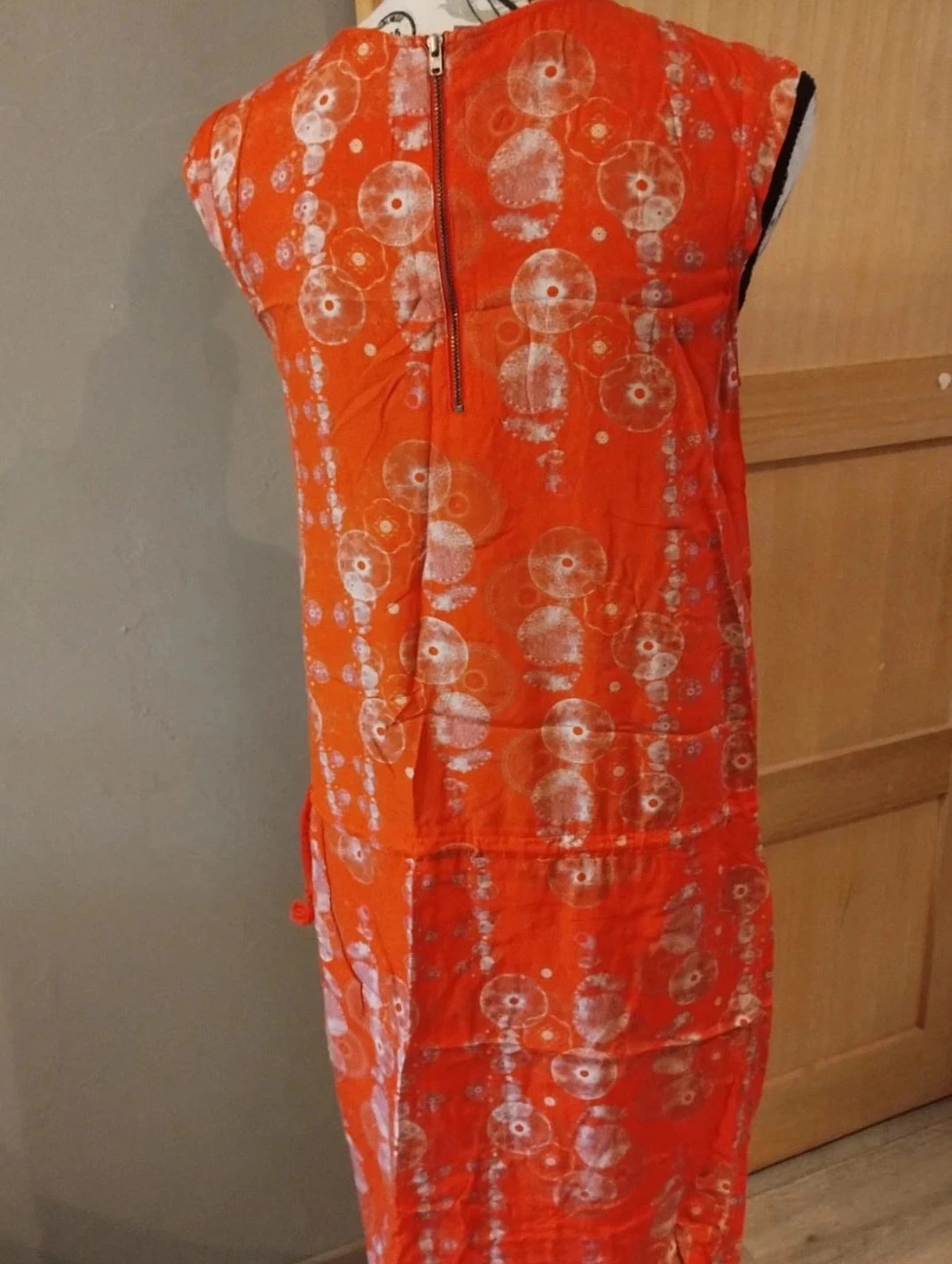 Vestido laranja com padrões, One step T38/40 – photo 7